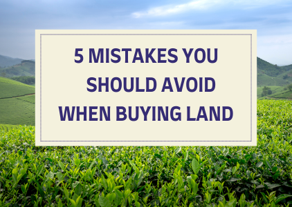 things to check before buying land